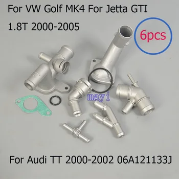 Hlajenje Prirobnica Upgrade Kit | Aluminija, za VW Golf MK4 za Jetta GTI 1.8 T 2000-2005 za Audi TT v obdobju 2000-2002 06A121133J 6pcs